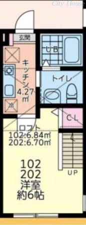 リベルテ相模原の物件間取画像